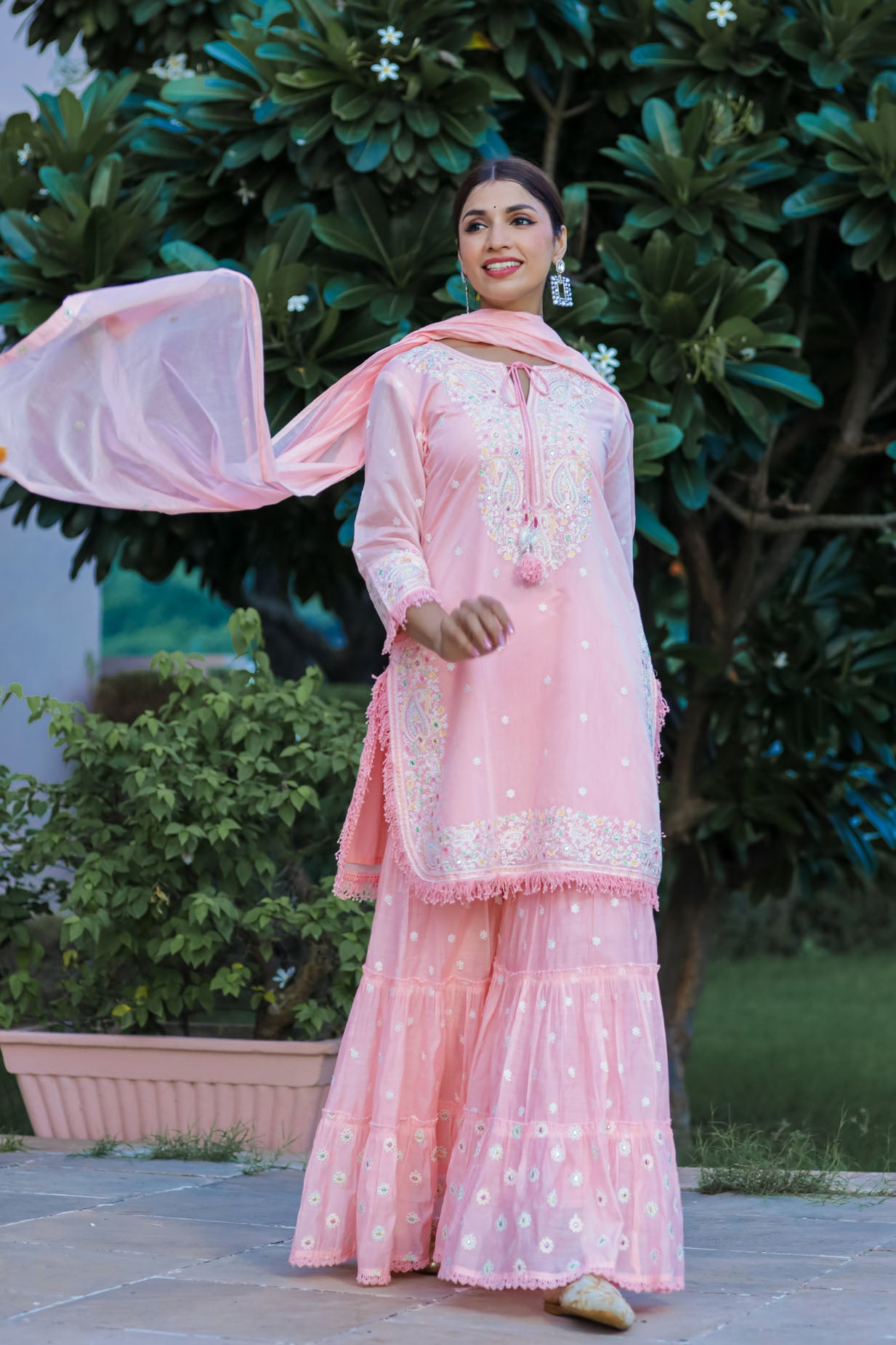 The Pink Chanderi