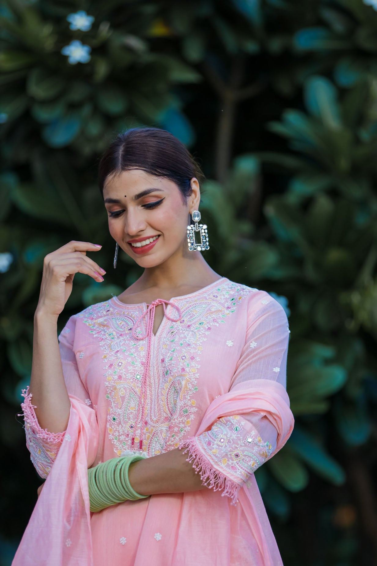 The Pink Chanderi