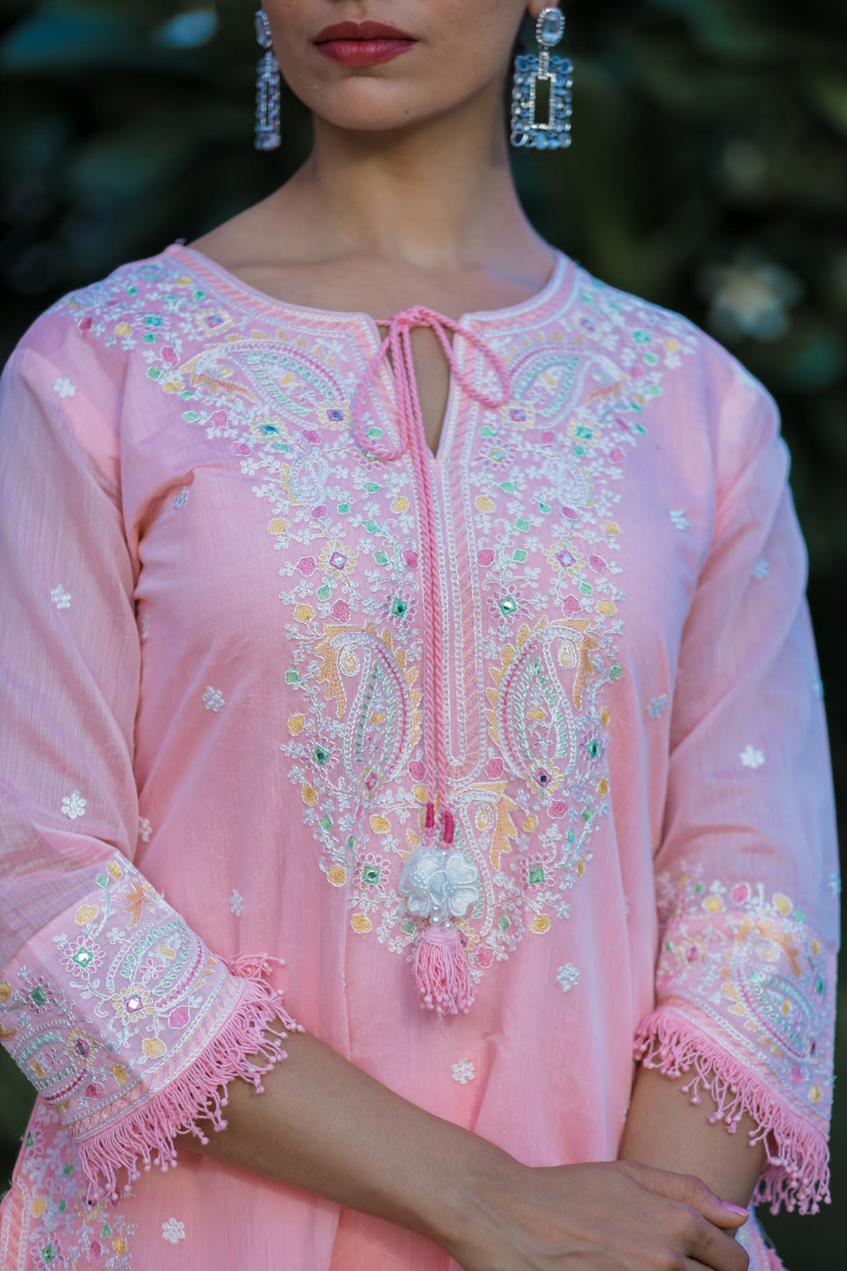 The Pink Chanderi