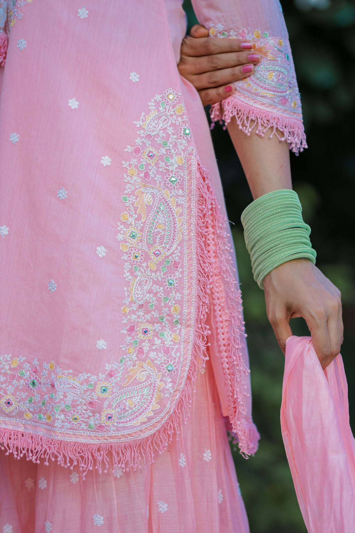 The Pink Chanderi