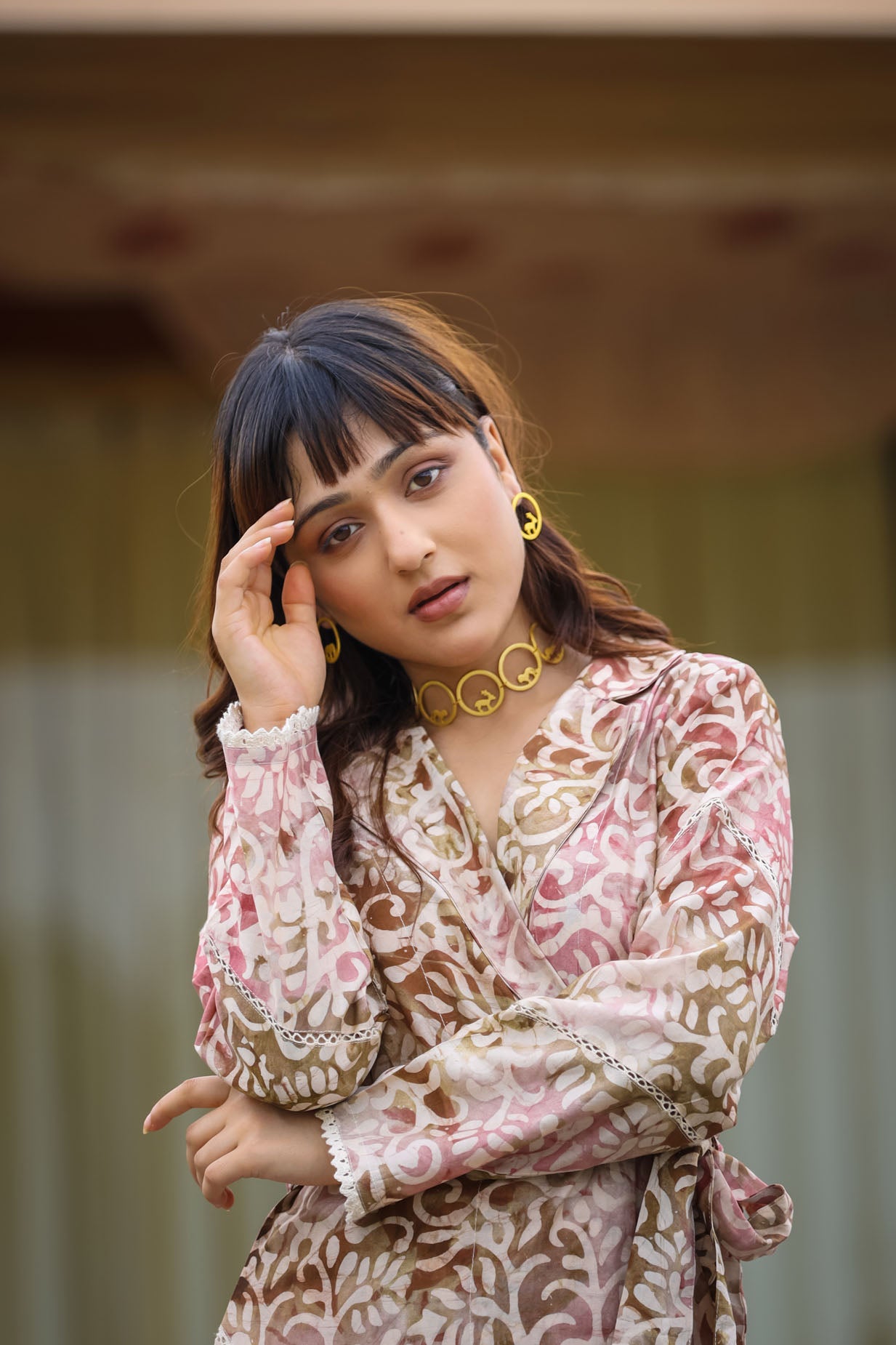 Angrakha Style with Tube Top