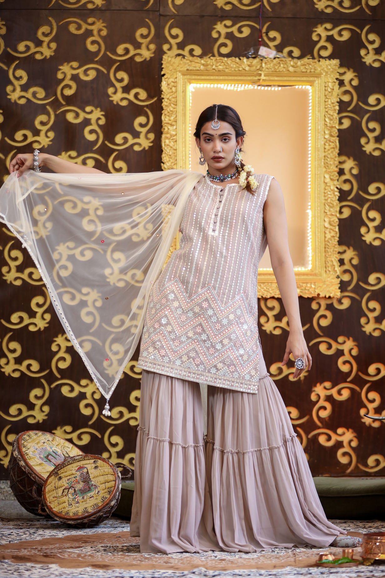 Elegant Festive sharara