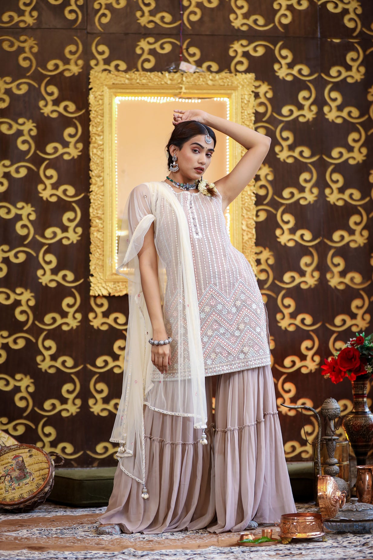 Elegant Festive sharara