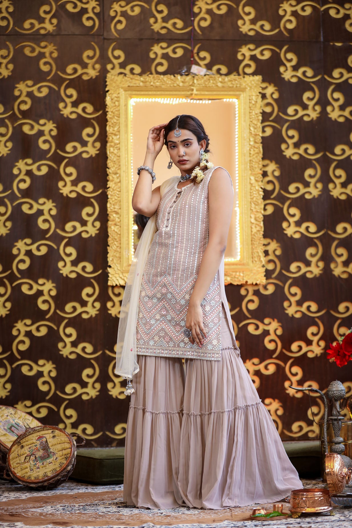 Elegant Festive sharara