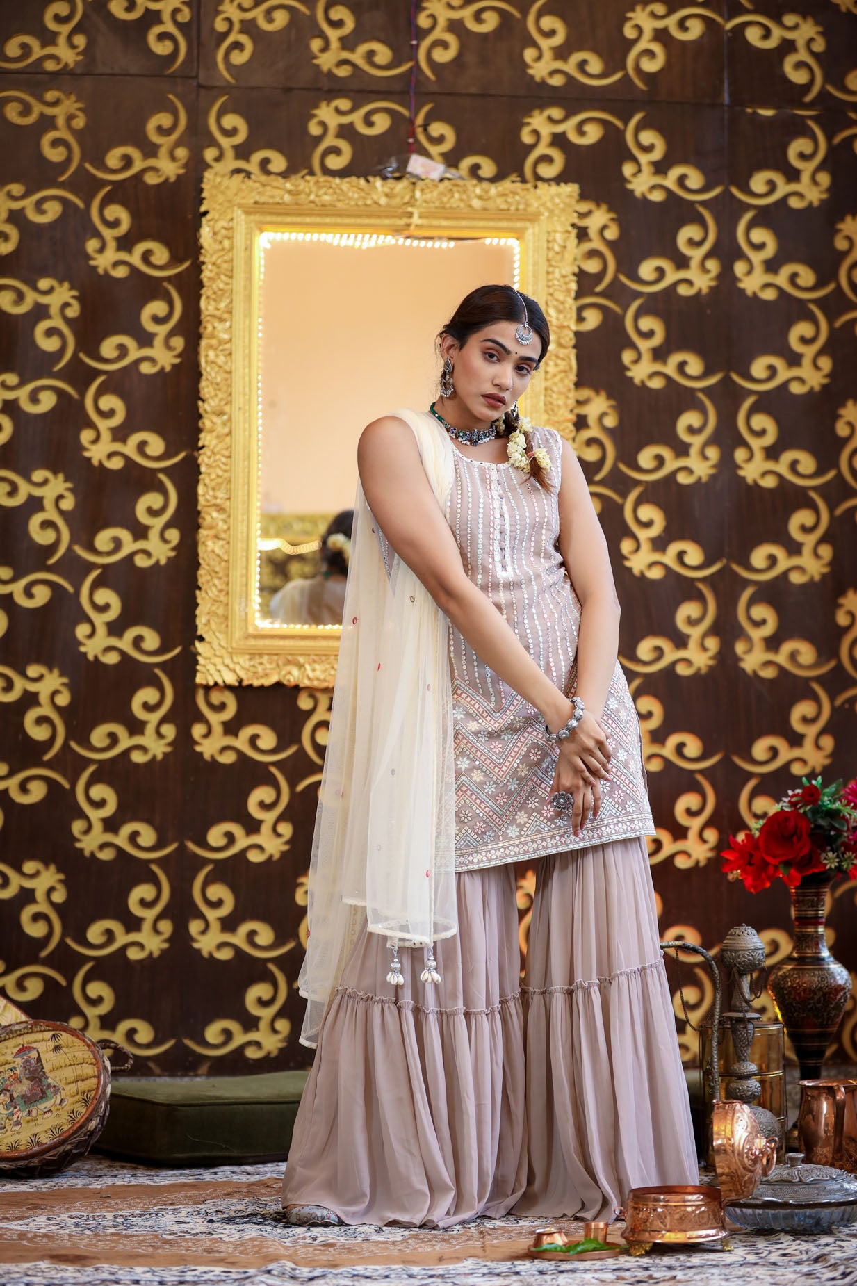Elegant Festive sharara
