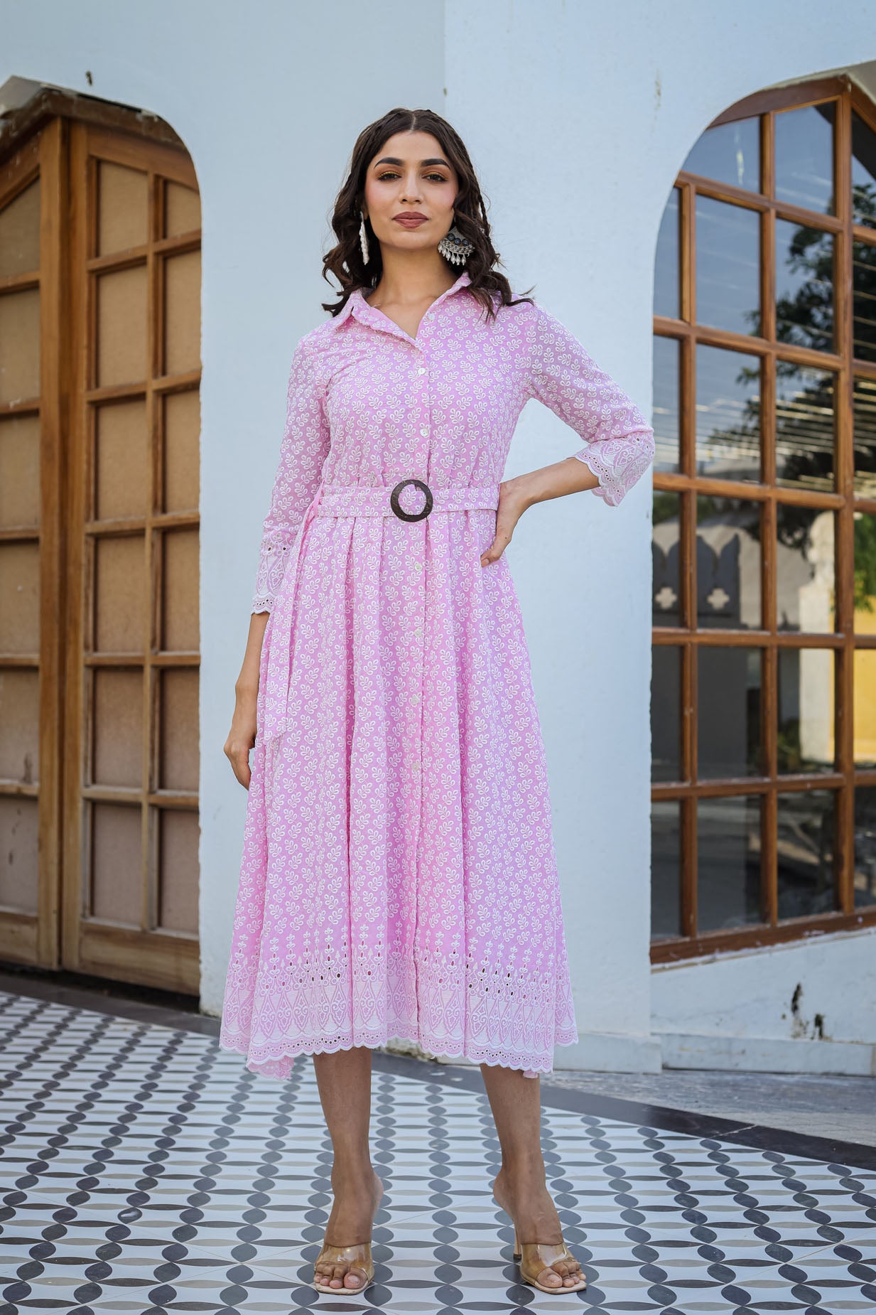 Pretty Pink Elegant Dress