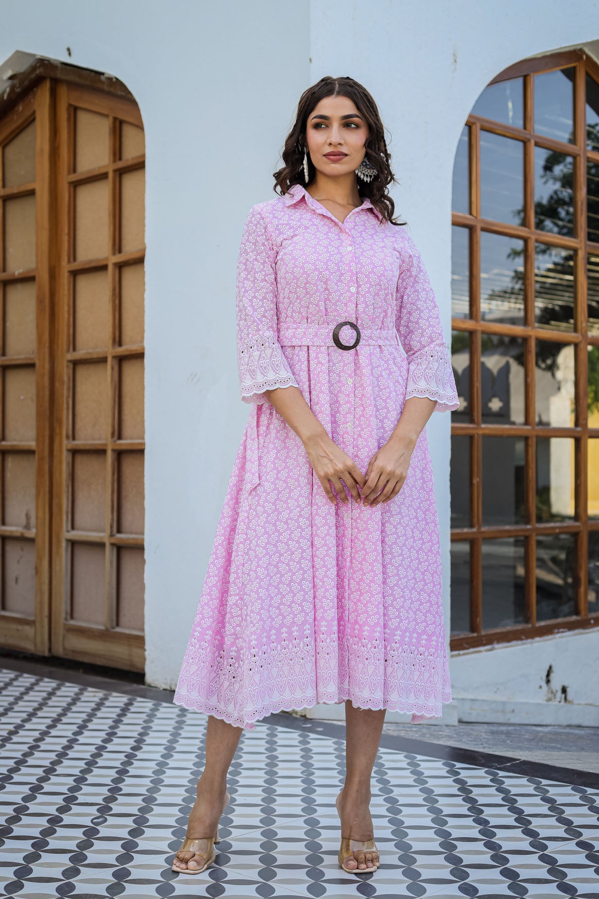 Pretty Pink Elegant Dress
