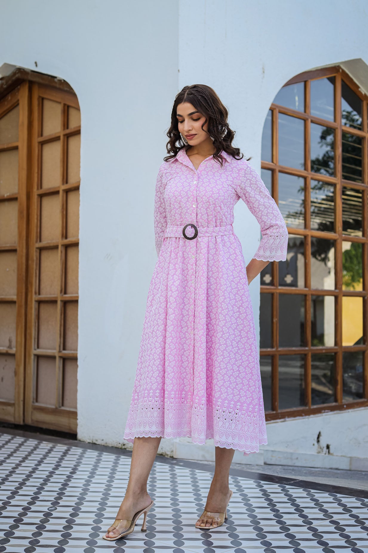 Pretty Pink Elegant Dress