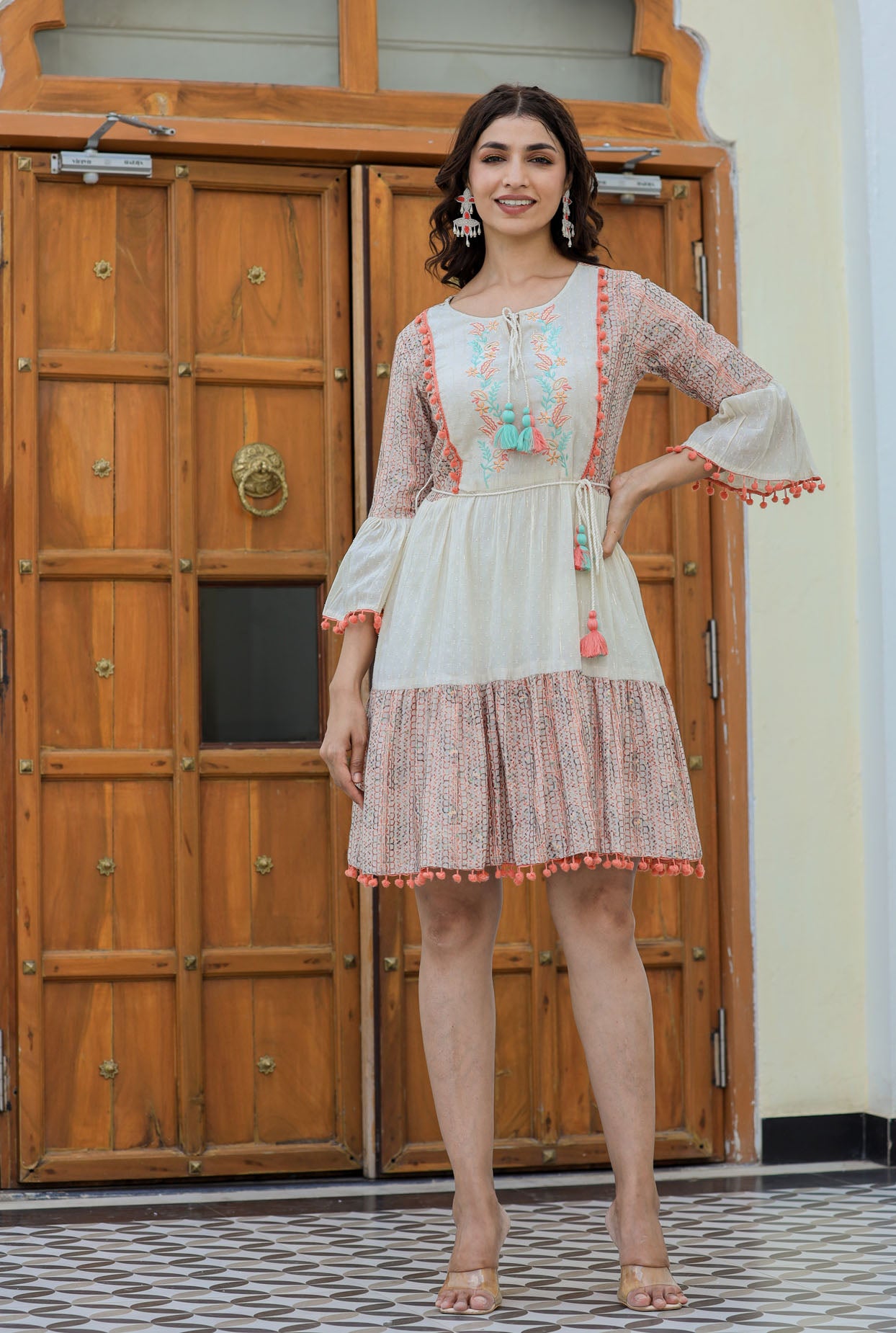 Cambric Short Dress
