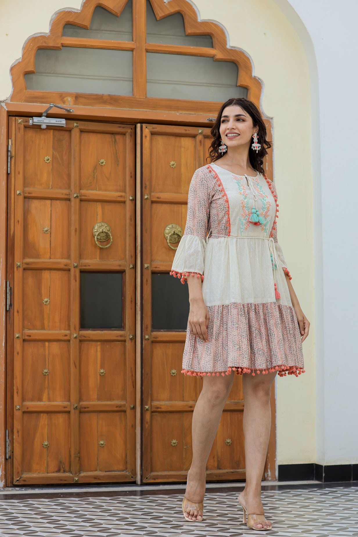 Cambric Short Dress