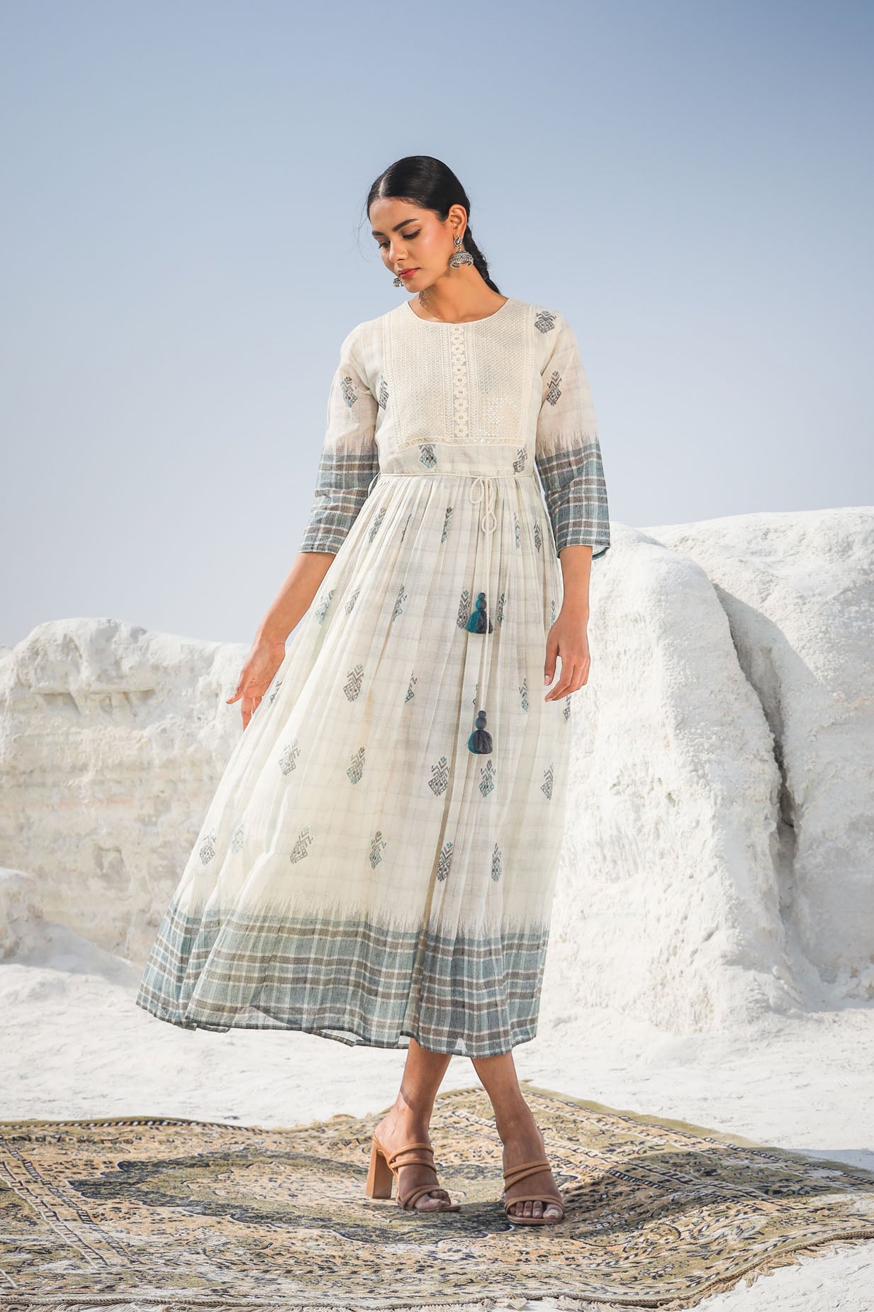 The Beautiful Long Gown