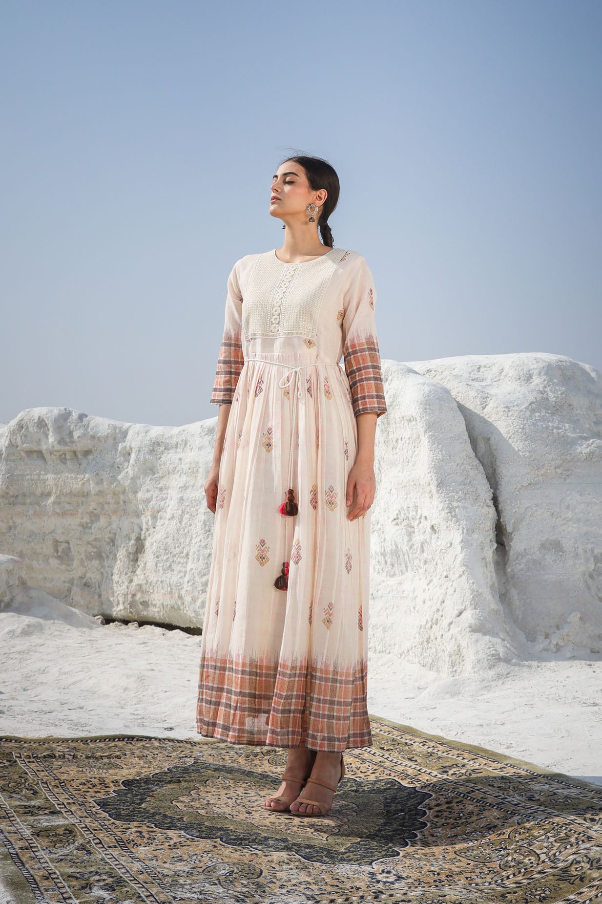 The Beautiful Long Gown