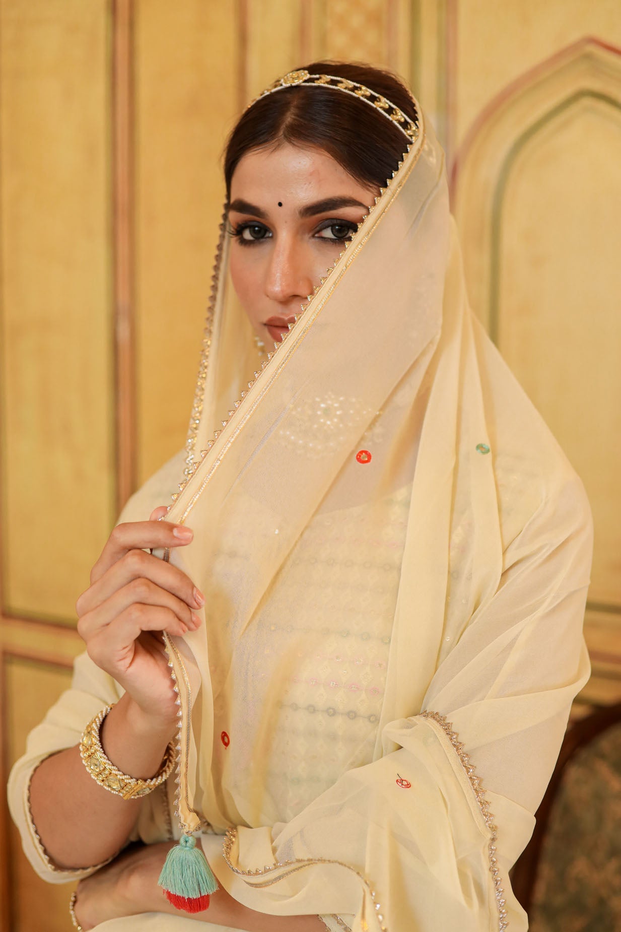 The Off White Georgette