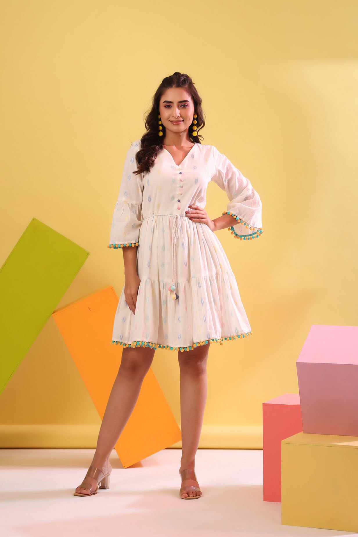 The White Short Dress