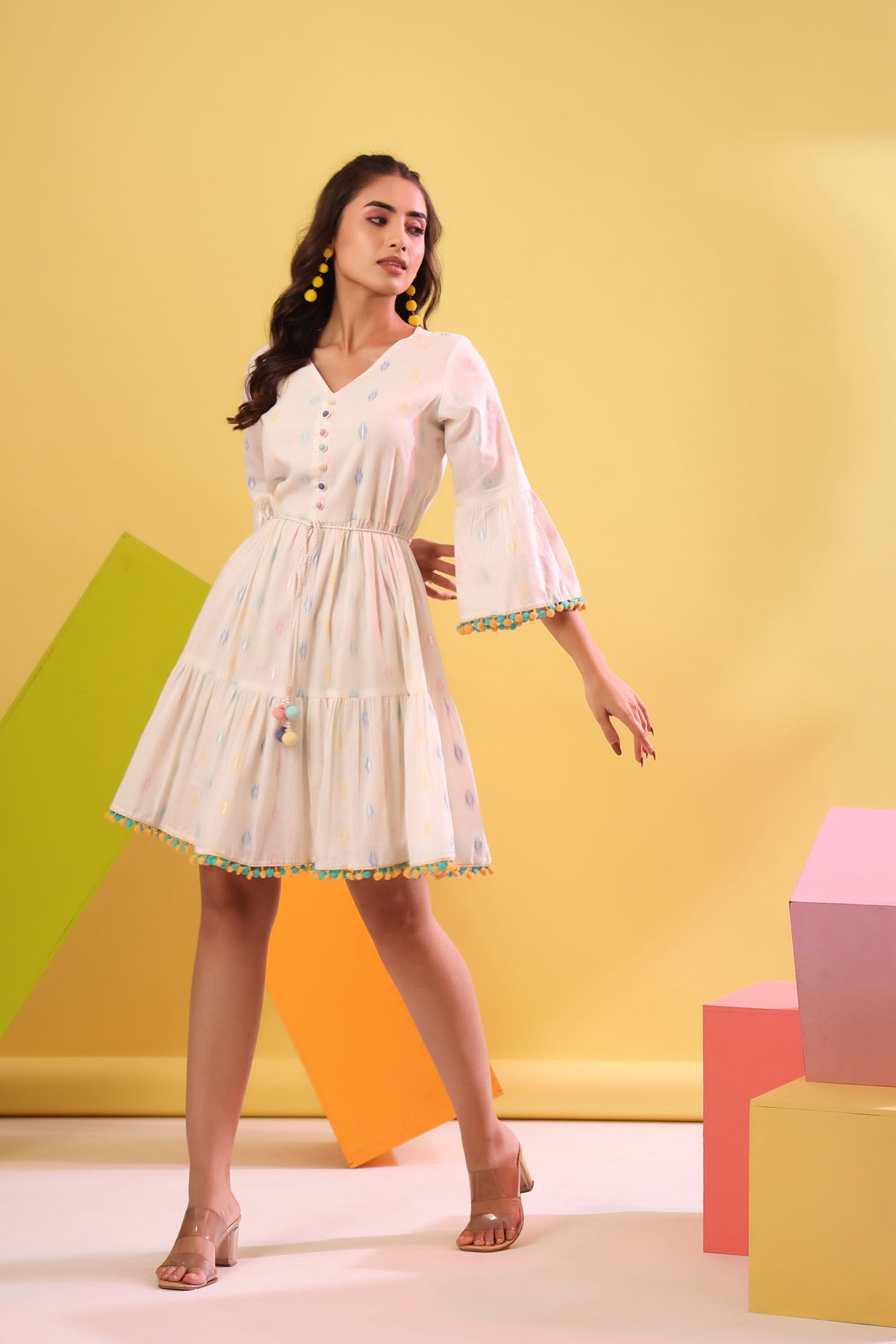 The White Short Dress