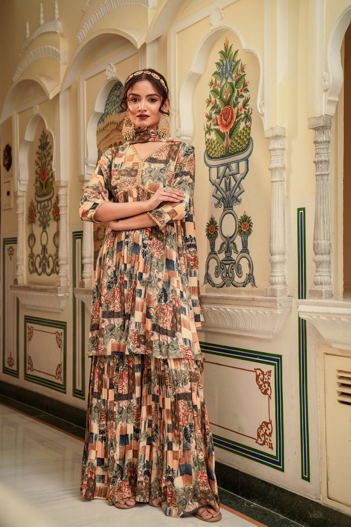 The Stylish Sharara