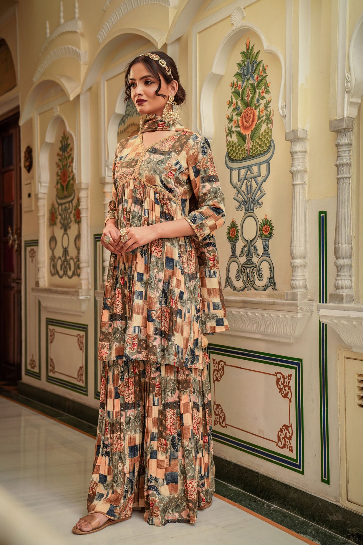 The Stylish Sharara