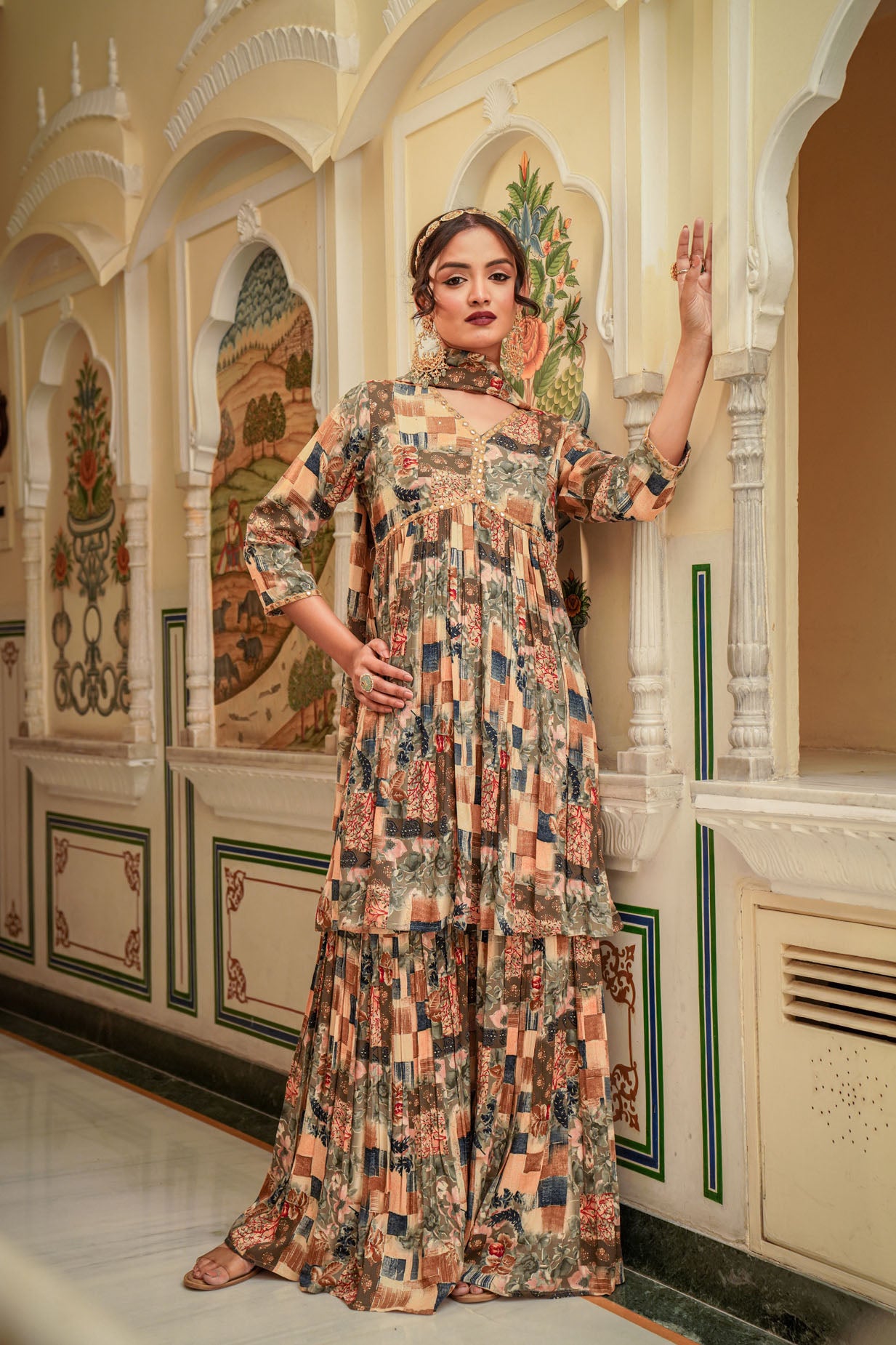 The Stylish Sharara