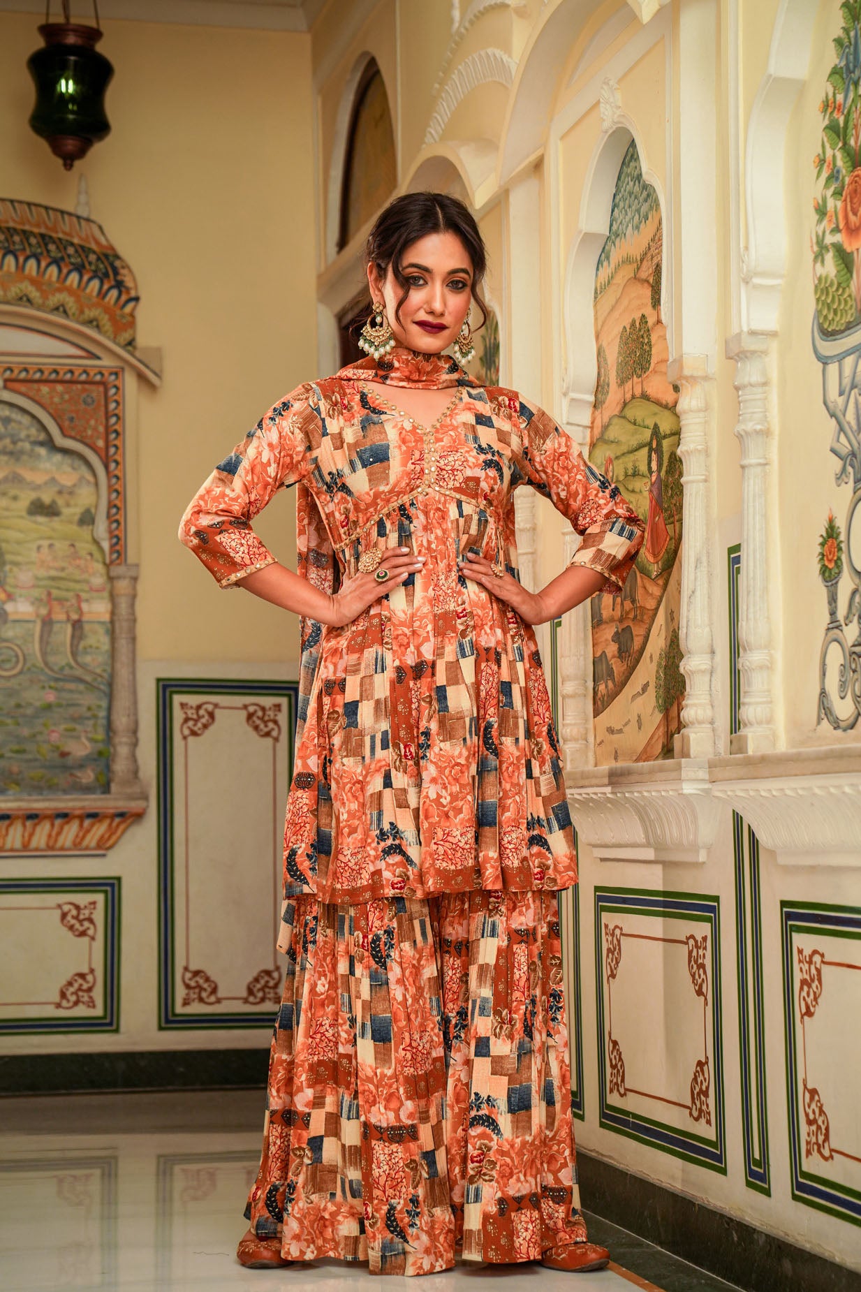The Stylish Sharara