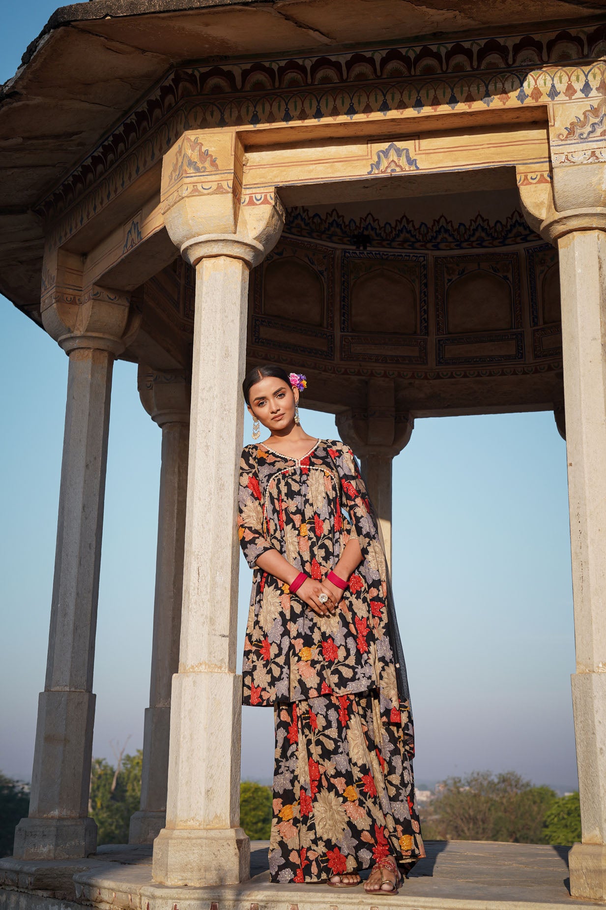 The Floral Sharara