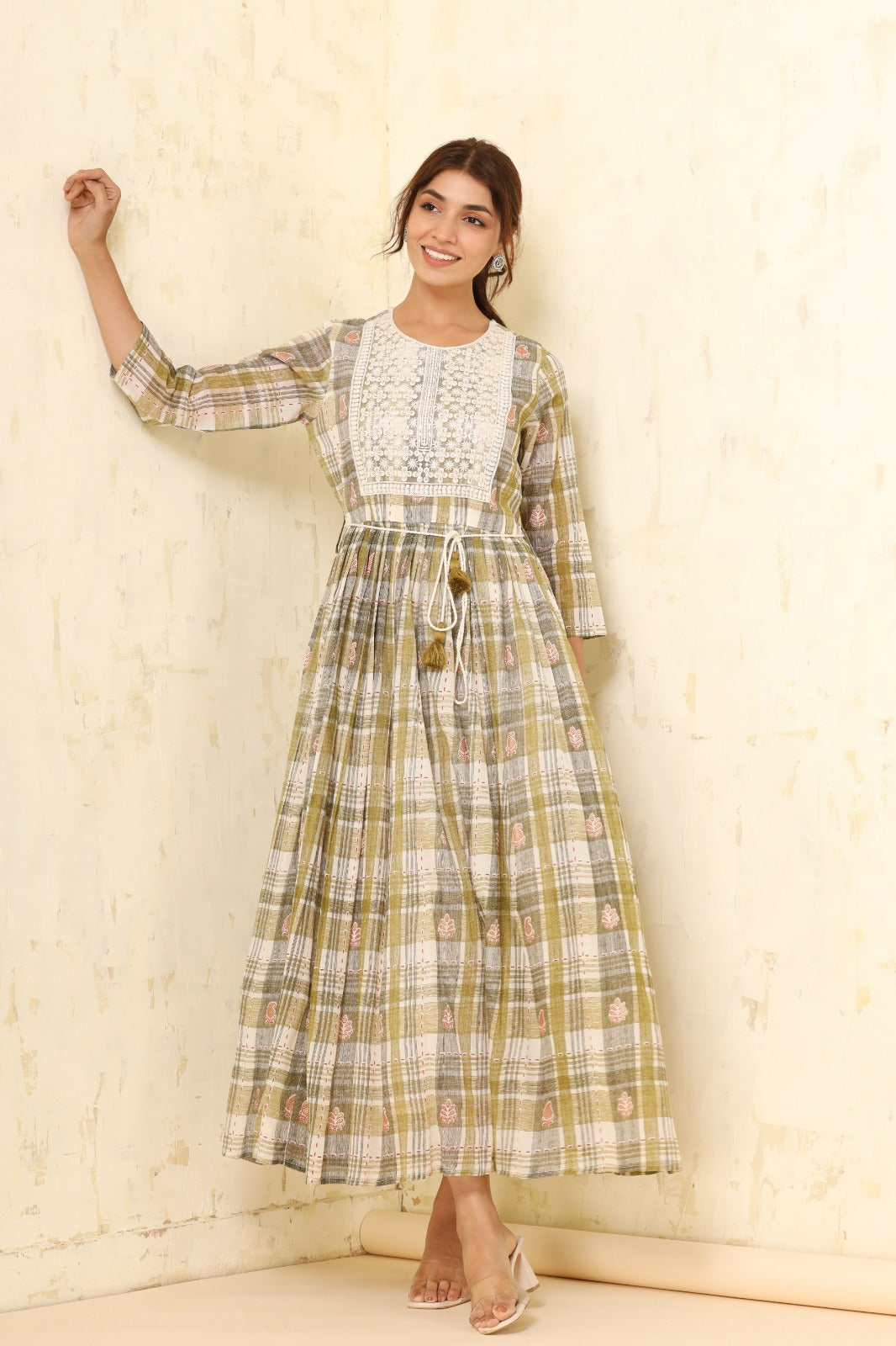 The Checks Gown