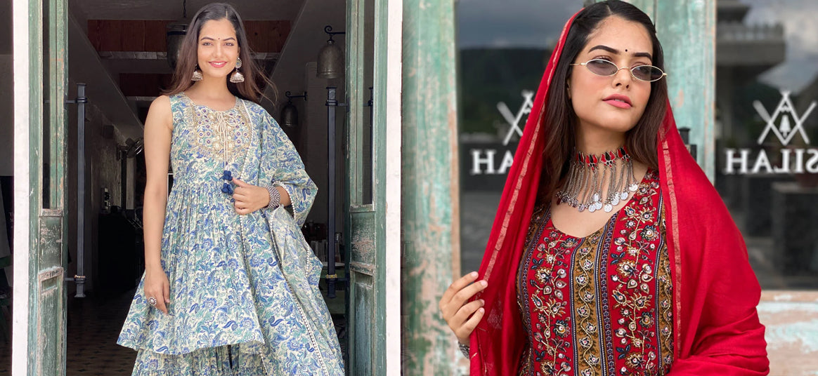 Pretty Sharara Suits you can Wear with Grace this Navratri Festival