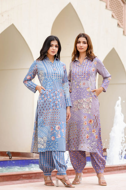 Graceful Cotton Kurta Set👕