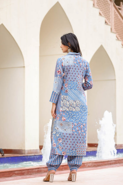 Graceful Cotton Kurta Set👕