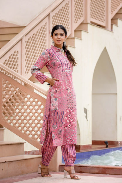 Graceful Cotton Kurta Set👕