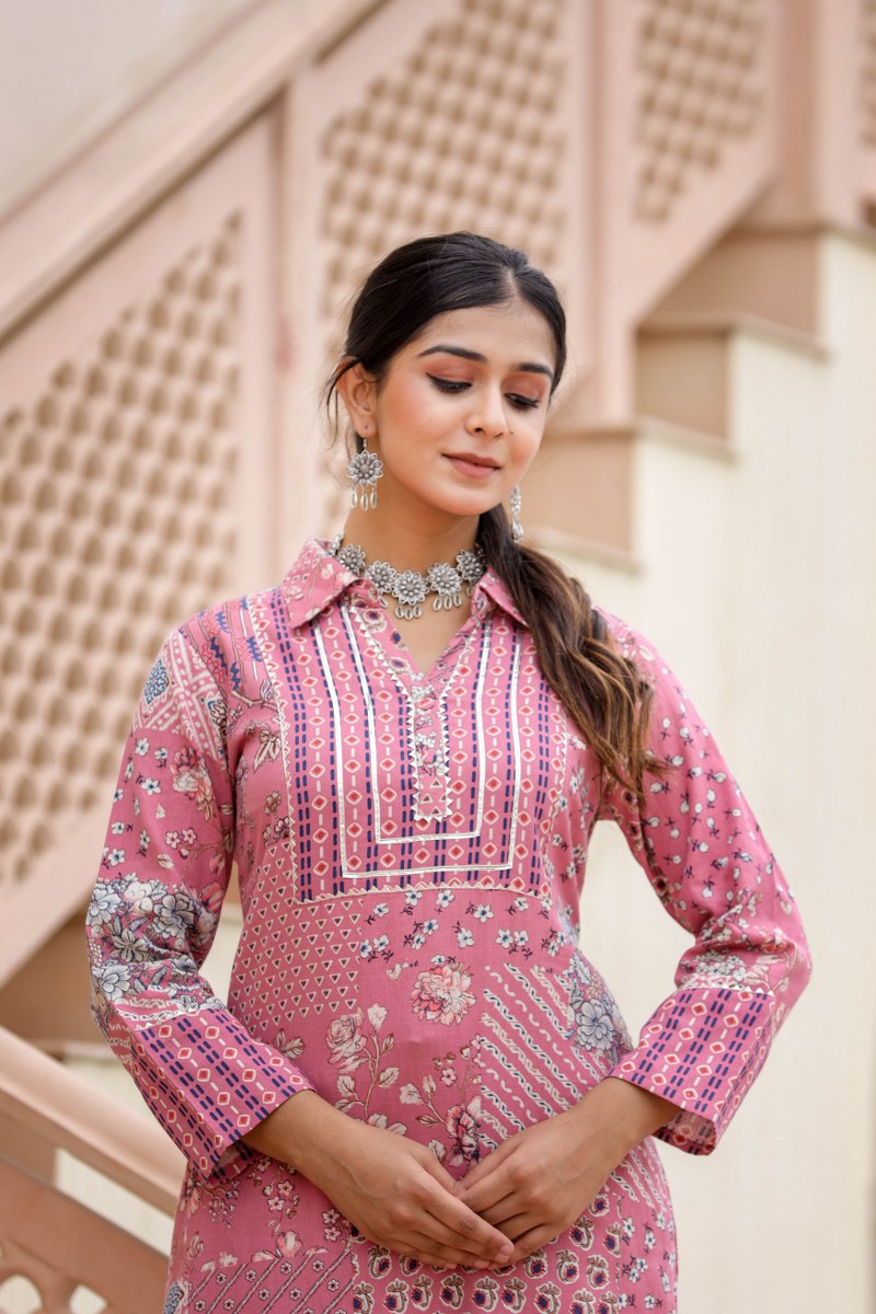 Graceful Cotton Kurta Set👕