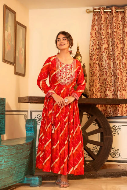 Beautiful Red long gown