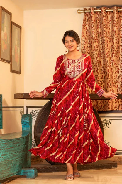 Beautiful Red long gown