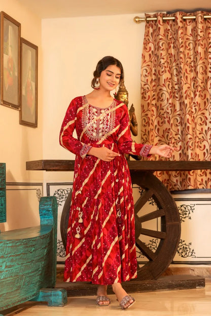 Beautiful Red long gown