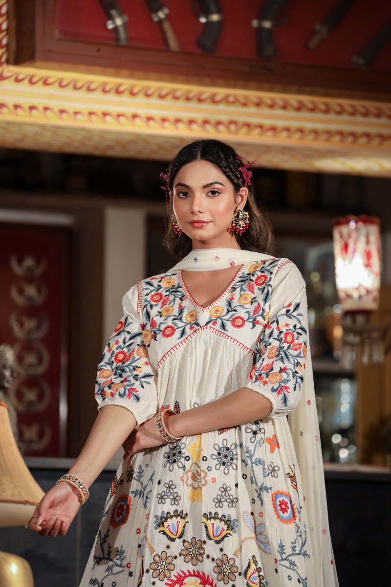 Ethinic Embroidered Whites