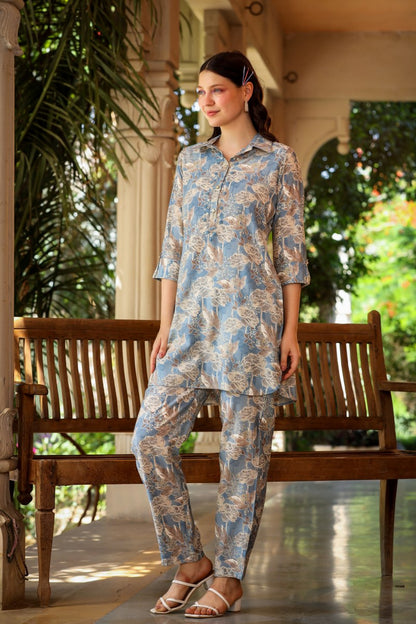 Timeless Modal Chanderi Coord Set😍