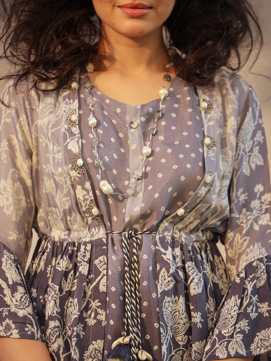 dazzle rayon printed co ord set