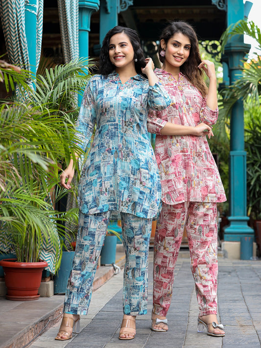 loomed cotton co ord set