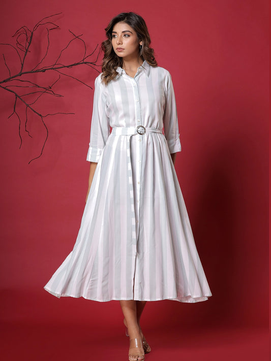 pristine elegance white gown