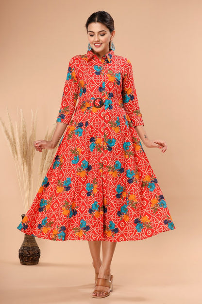 Stylish Georgette Middies Gown