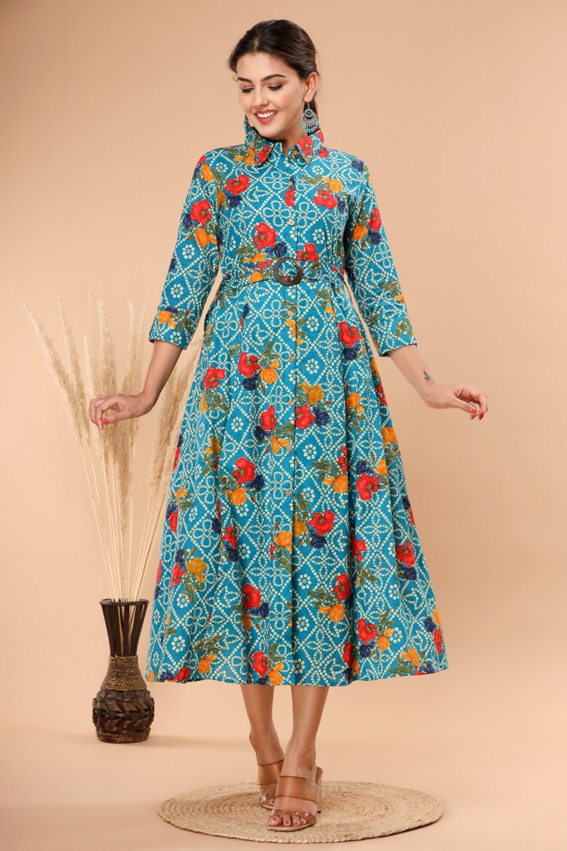 Stylish Georgette Middies Gown