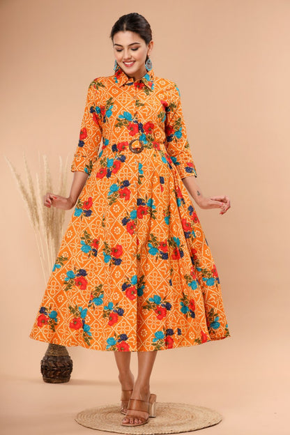 Stylish Georgette Middies Gown