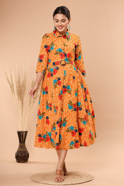Stylish Georgette Middies Gown