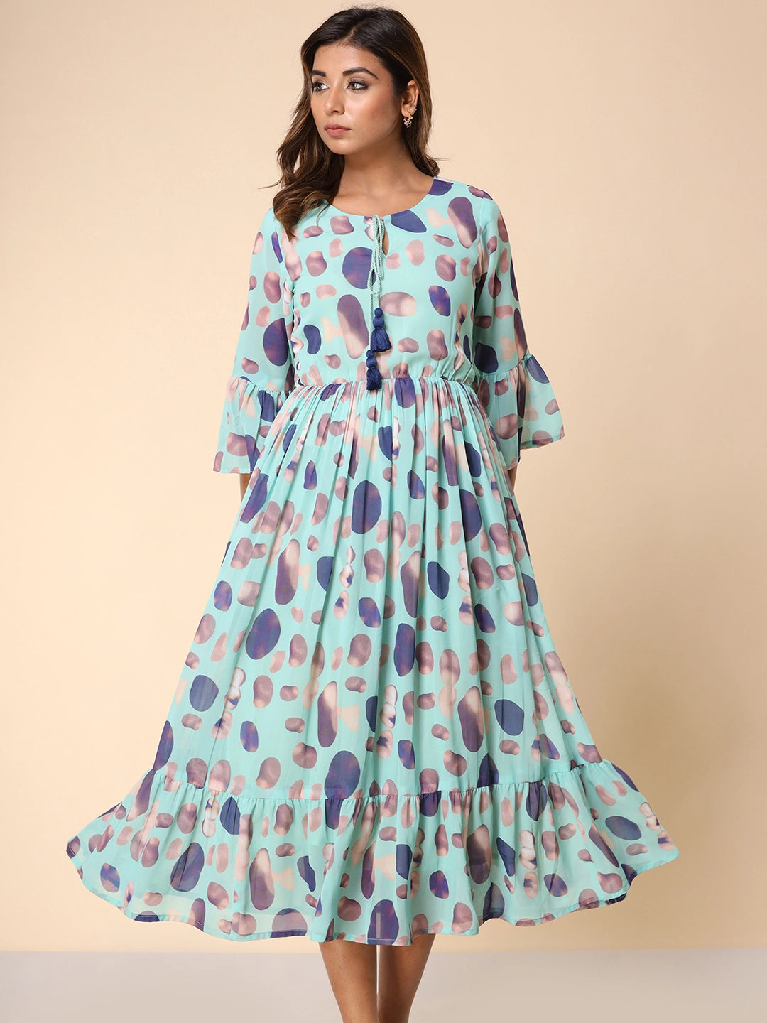 Stylish Printed Dress