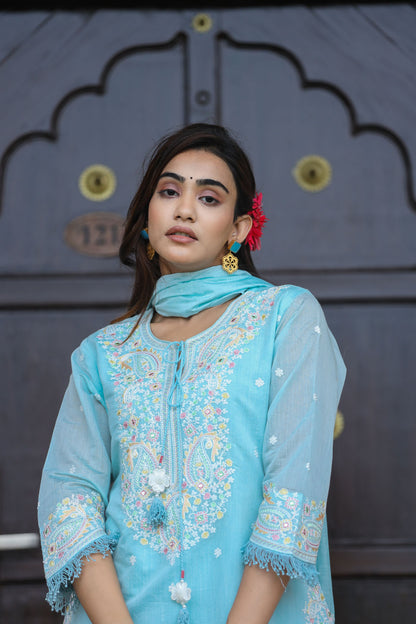 The Cotton Embroidered Beauty