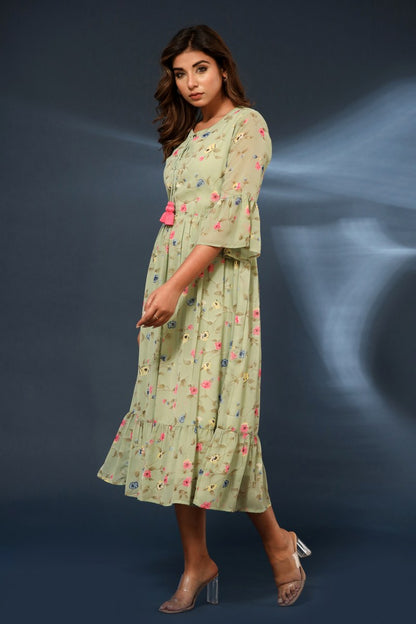 Amazing Georgette Gown