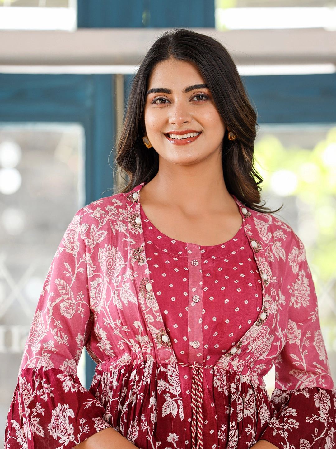 dazzle rayon printed co ord set