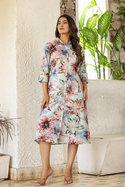 Amazing Flower Print Middies