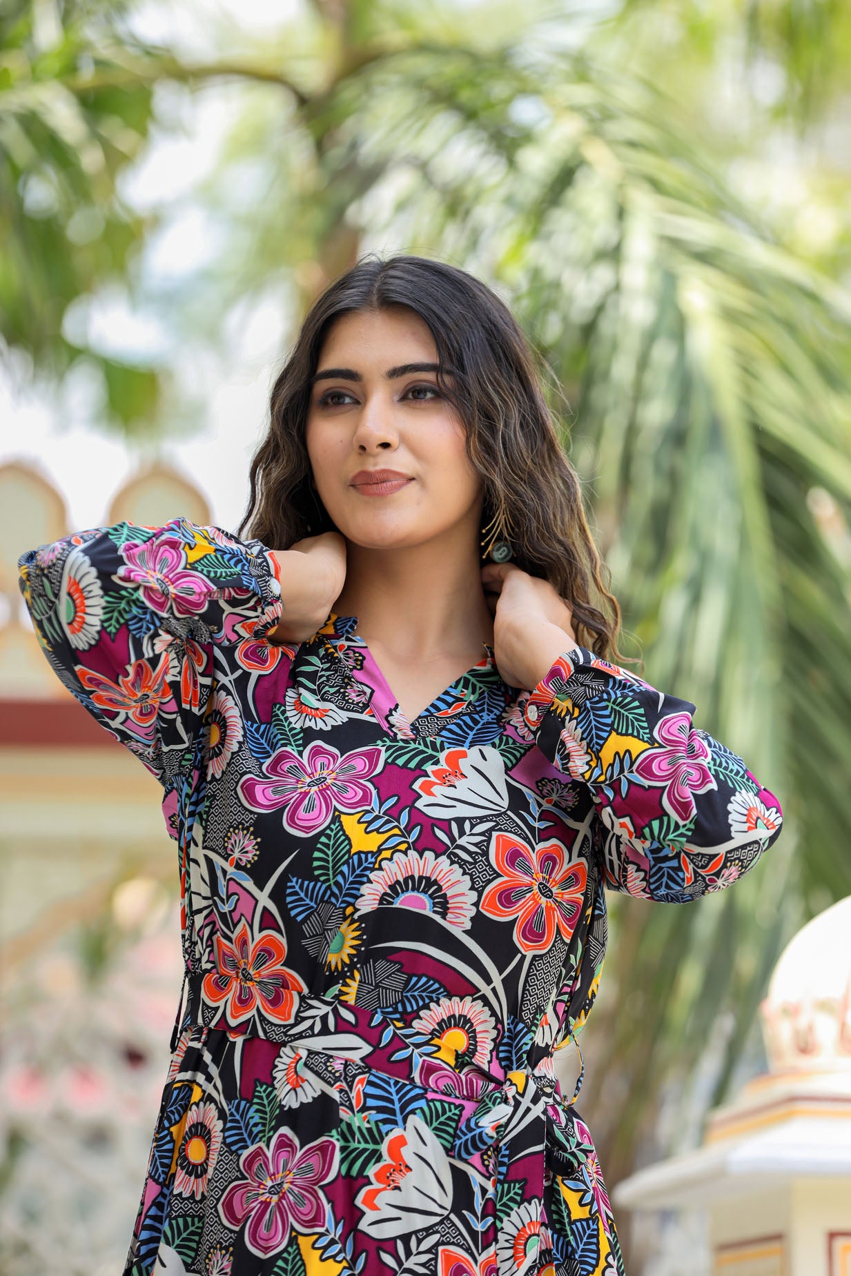 The Flowered Dress