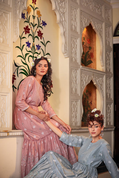 Stylish Cotton Long Gown