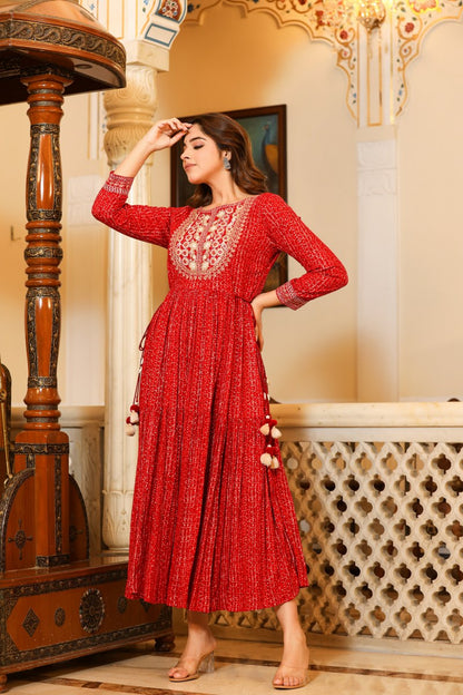 Beautiful Designer Middie Gown